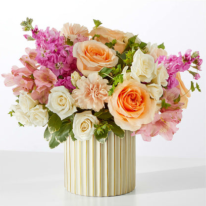 Paradise Bouquet with Ivory Vase – MARILYN'S FLOWERS & GIFTS, Camden TN